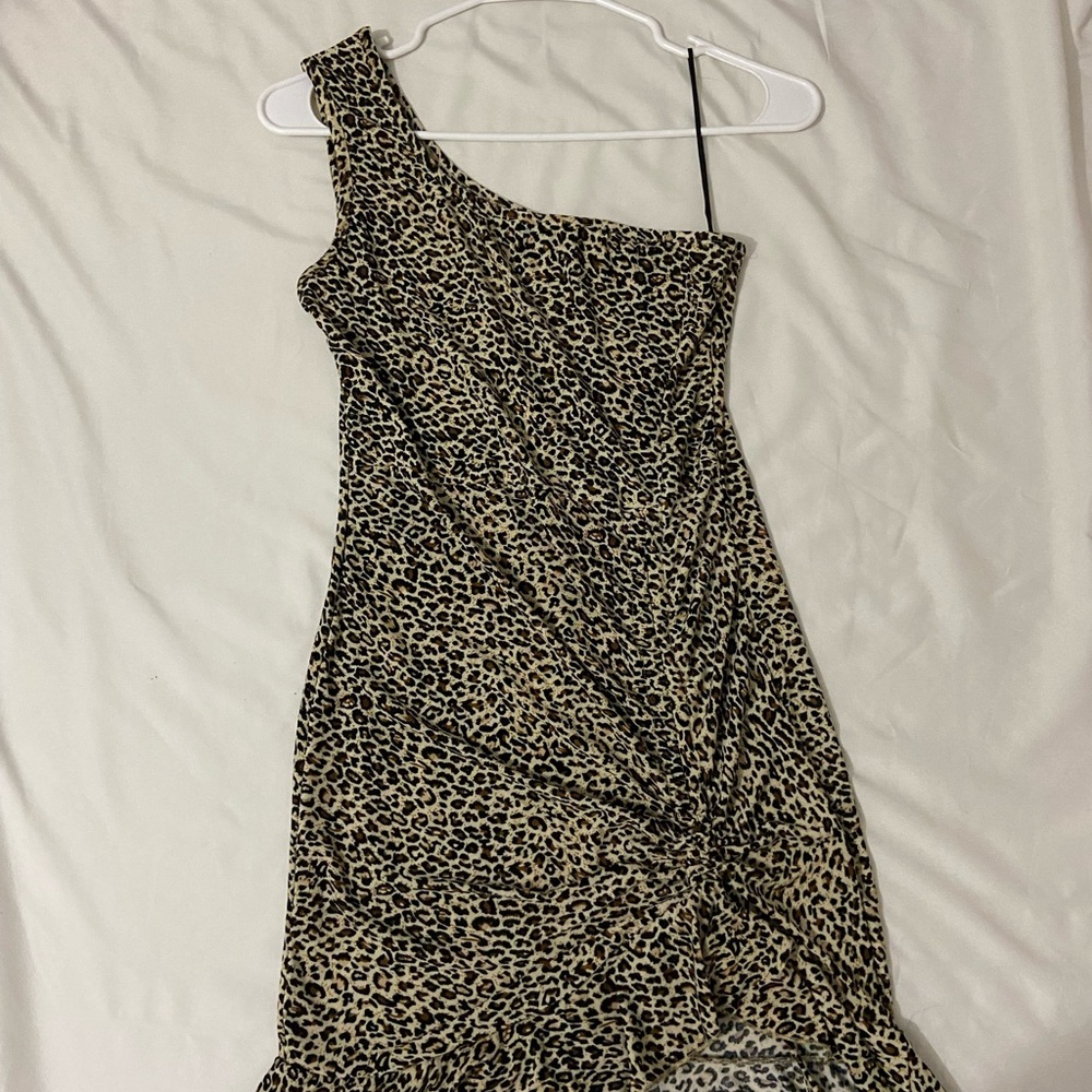 Leopard print dress from shein